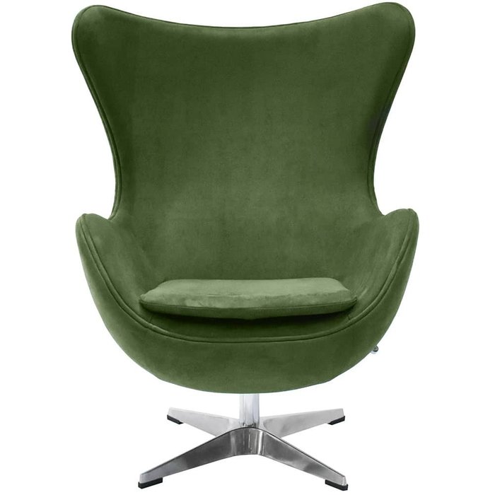Кресло Egg зеленого цвета - купить Интерьерные кресла по цене 71130.0