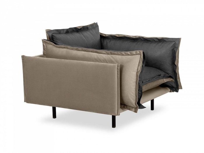 Кресло Barcelona серого цвета - лучшие Интерьерные кресла в INMYROOM