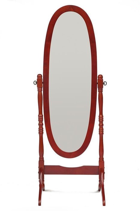 Напольное зеркало вишневого цвета  - купить Напольные зеркала по цене 4390.0