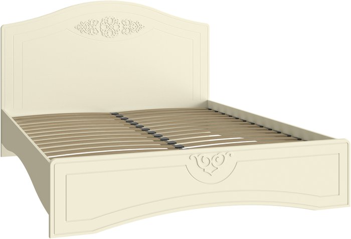 Кровать с основанием Ассоль 180х200 цвета ваниль