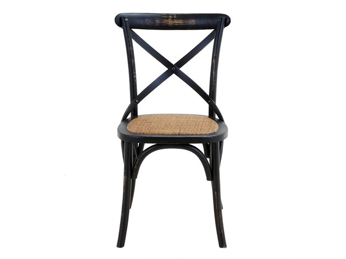 Стул Bertram черно-бежевого цвета - купить Обеденные стулья по цене 11900.0