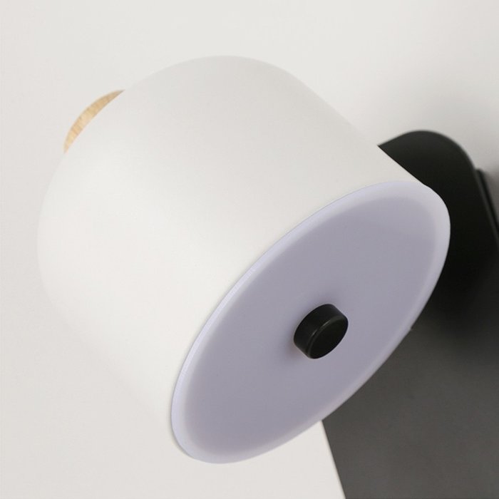 Настенный светильник STILLE Бело-Черный - лучшие Бра и настенные светильники в INMYROOM