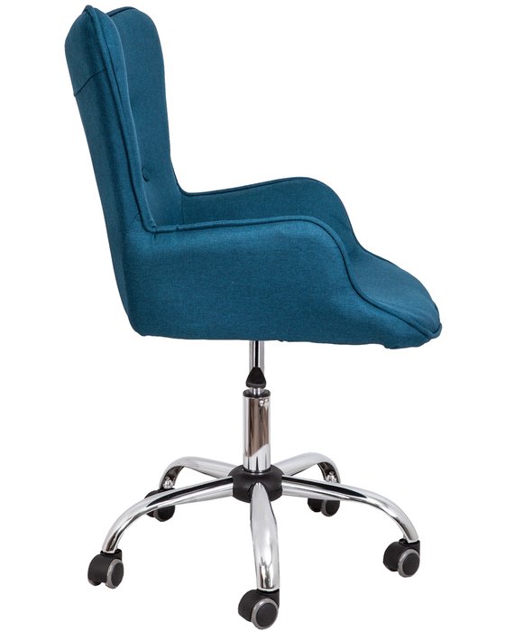Кресло поворотное Bella синего цвета - лучшие Офисные кресла в INMYROOM