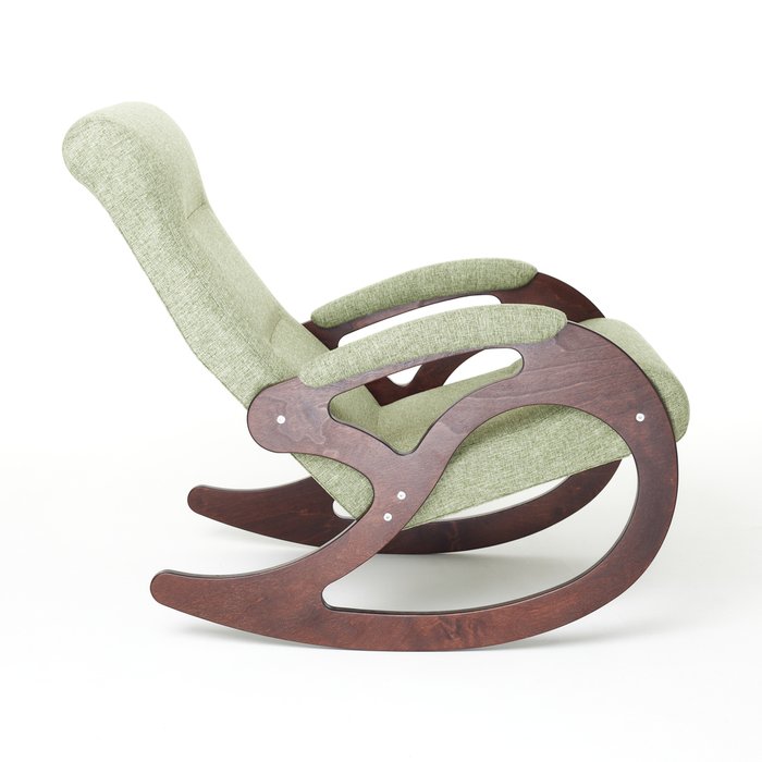 Кресло-качалка Венера зеленого цвета - купить Интерьерные кресла по цене 13985.0