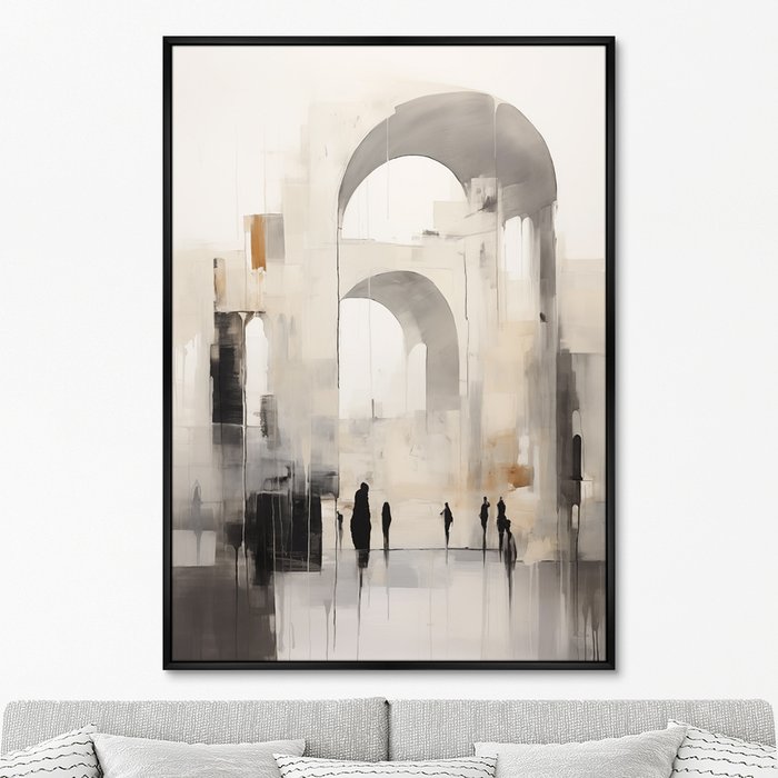 Репродукция картины Graceful arches, No 1, 2024г. - купить Картины по цене 24999.0