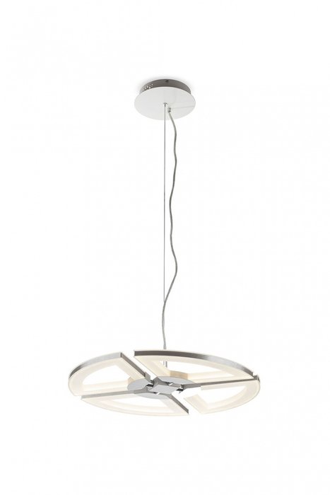 ПОДВЕСНОЙ СВЕТОДИОДНЫЙ СВЕТИЛЬНИК IDLAMP ELEANOR LED WHITE CHROME