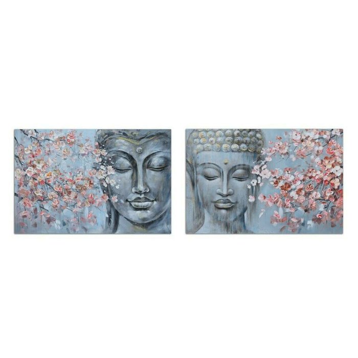 Полотно 120 x 2,8 x 80 cm Будда Восточный (2 штук)