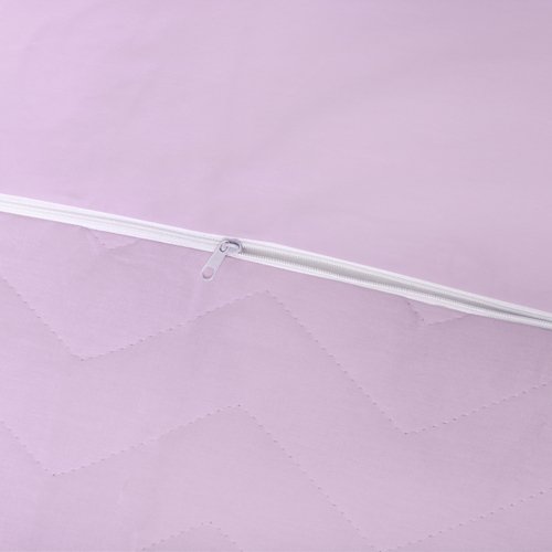 Пододеяльник 'Цвет эмоций' 177х210 стеганый на молнии Зима-лето, поплин, 100% хлопок, пл. 110 гр./кв. м., 'Лаванда' - лучшие Пододеяльники в INMYROOM