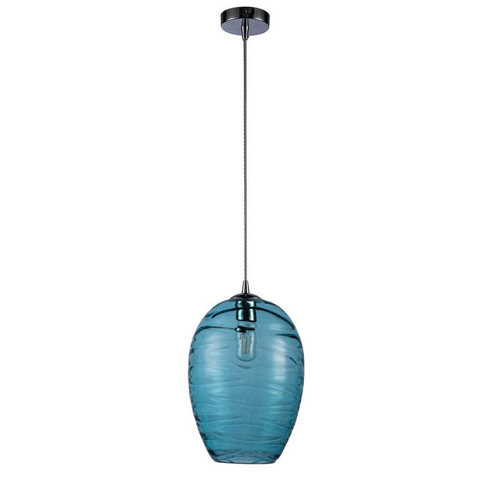 Подвесной светильник Oasi голубого цвета - купить Подвесные светильники по цене 12410.0