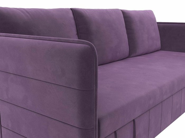 Прямой диван-кровать Слим сиреневого цвета - лучшие Прямые диваны в INMYROOM