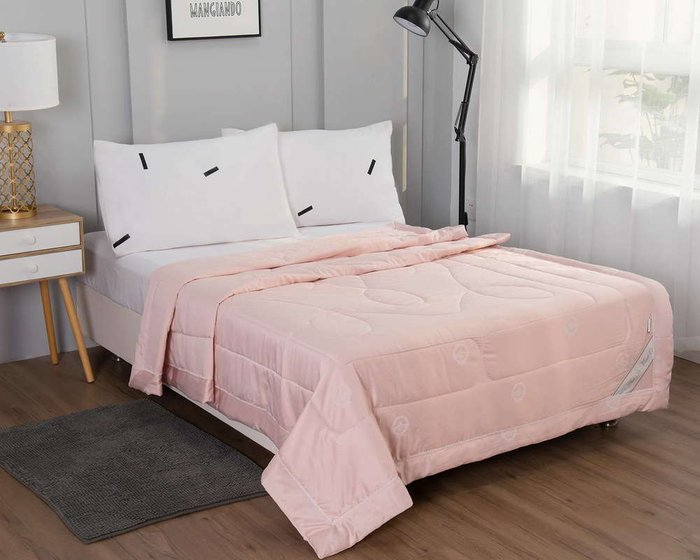 Одеяло Шарлиз 200х220 карамельного цвета - купить Одеяла по цене 8316.0