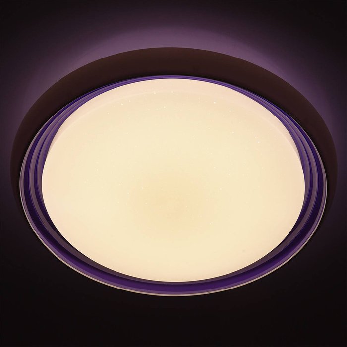 Потолочный светодиодный светильник с пультом ДУ   "Ривз" - лучшие Потолочные светильники в INMYROOM