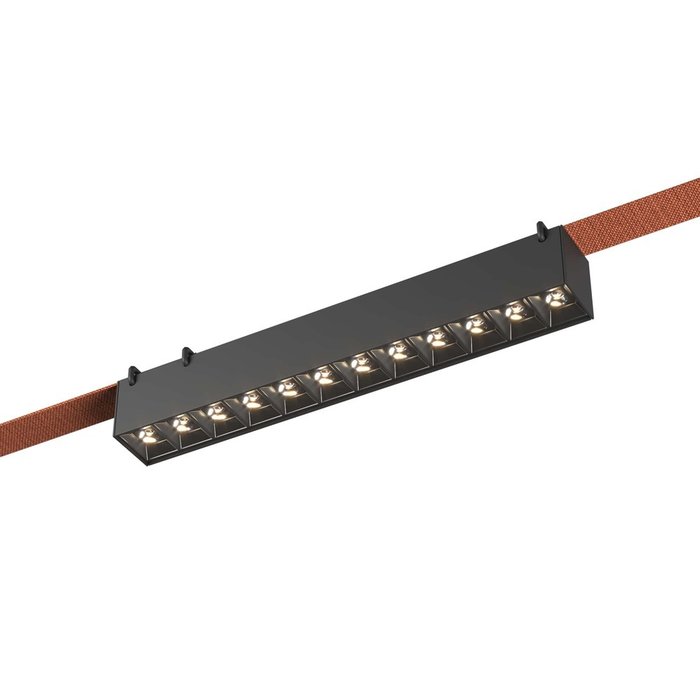 Св-к трек. Черный LED 1*12W 3000K 1 050Lm Ra90 24/40 IP20 L323xW40xH45 48V BAND Св-к трек. Черный LED 1*12W 3000K 1 050Lm Ra90 24/40 IP20 L323xW40xH45 48V BAND
