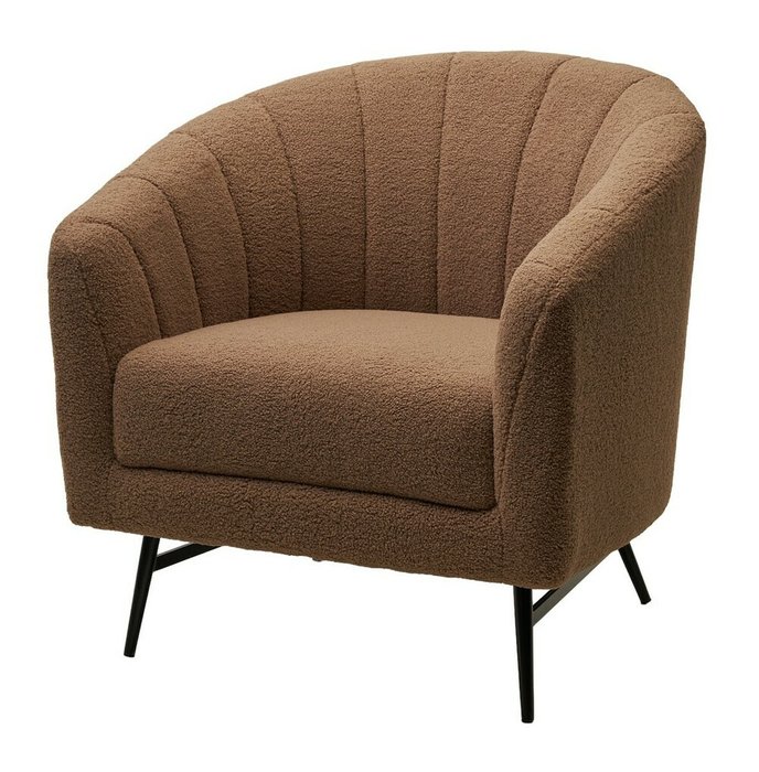 Кресло Kalmar коричневого цвета