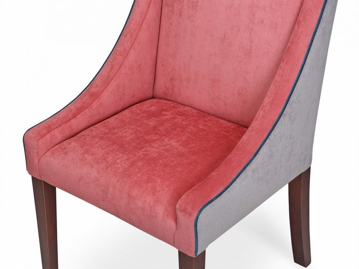 Стул Katrin Flamingo с обивкой из микровелюра - лучшие Обеденные стулья в INMYROOM