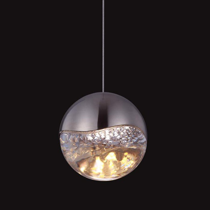 Подвесной светильник DeLight Collection из металла и прозрачного стекла - купить Подвесные светильники по цене 10270.0