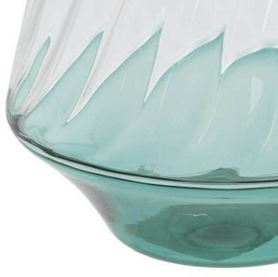 Стеклянная ваза голубого цвета - купить Вазы  по цене 2746.0