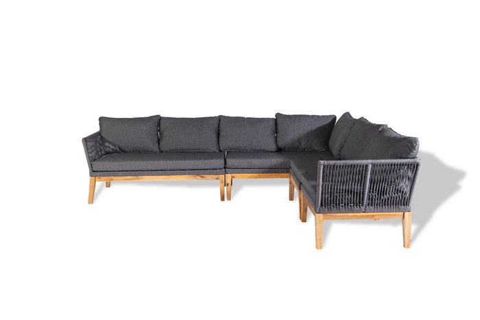 Модульный диван Барселона темно-серого цвета