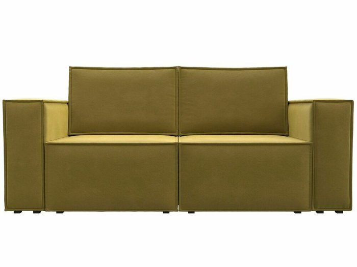 Диван-кровать Куба мини желтого цвета - купить Прямые диваны по цене 54999.0