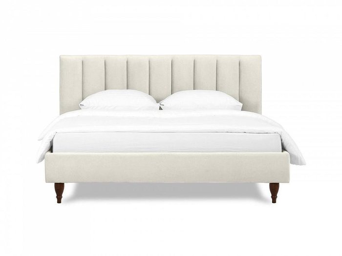 Кровать Queen II Sofia L 160х200 светло-серого цвета  - купить Кровати для спальни по цене 57370.0