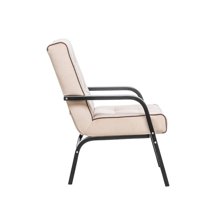 Кресло Модена светло-бежевого цвета - лучшие Интерьерные кресла в INMYROOM