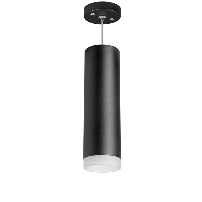 Подвесной светильник Rullo L черного цвета