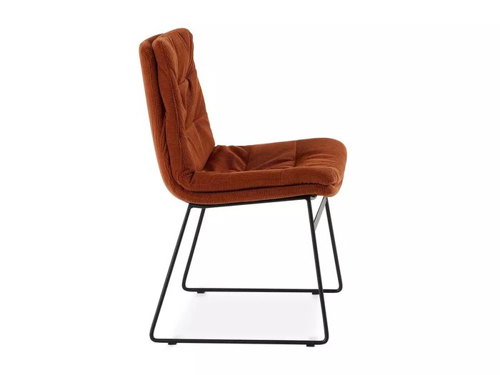 Cтул Vitra терракотового цвета - лучшие Обеденные стулья в INMYROOM Cтул Vitra терракотового цвета - лучшие Обеденные стулья в INMYROOM