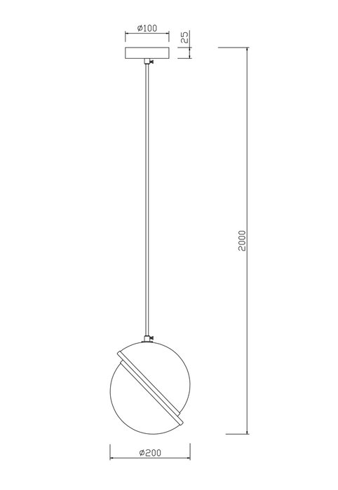 Подвесной светильник Freya FR5181PL-01BS - лучшие Подвесные светильники в INMYROOM