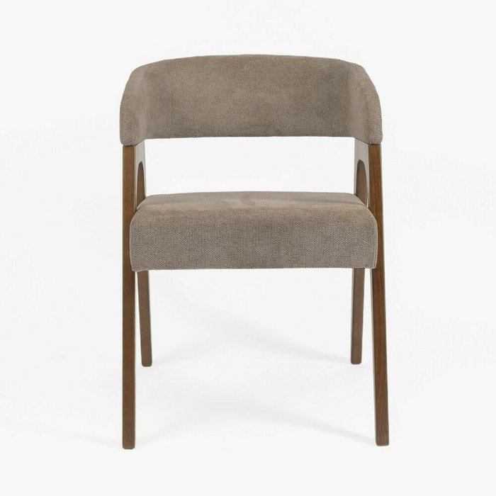 Стул Берн коричнево-бежевого цвета - купить Обеденные стулья по цене 18990.0