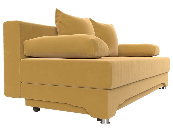 Диван-кровать Ник желтого цвета - лучшие Прямые диваны в INMYROOM