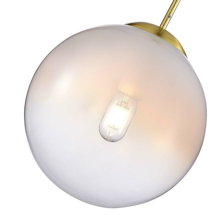 Подвесной светильник Cassius бело-золотого цвета - лучшие Подвесные светильники в INMYROOM
