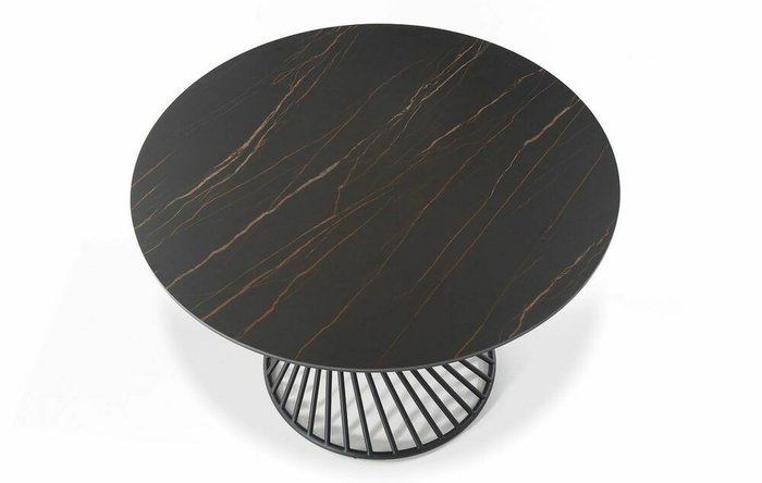 Раздвижной обеденный стол Tornado черного цвета - лучшие Обеденные столы в INMYROOM