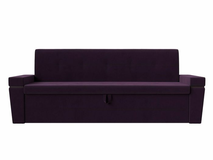 Прямой диван-кровать Деметра фиолетового цвета - купить Прямые диваны по цене 37999.0