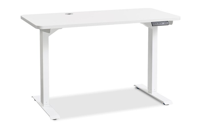 Стол письменный с регулируемой высотой New York белого цвета - купить Письменные столы по цене 40479.0