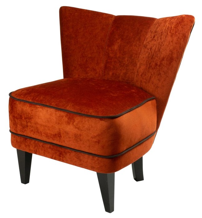 Кресло Viola терракотового цвета