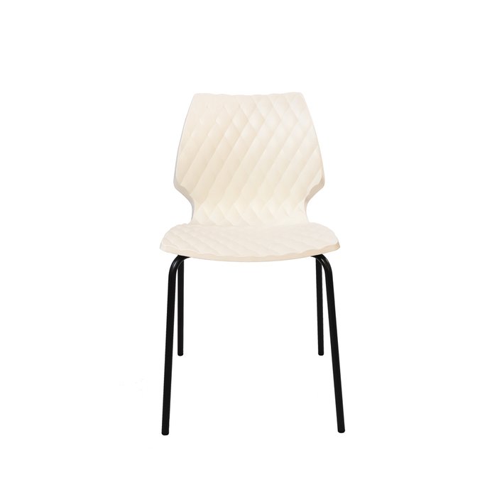 Стул Uni белого цвета - купить Обеденные стулья по цене 13900.0