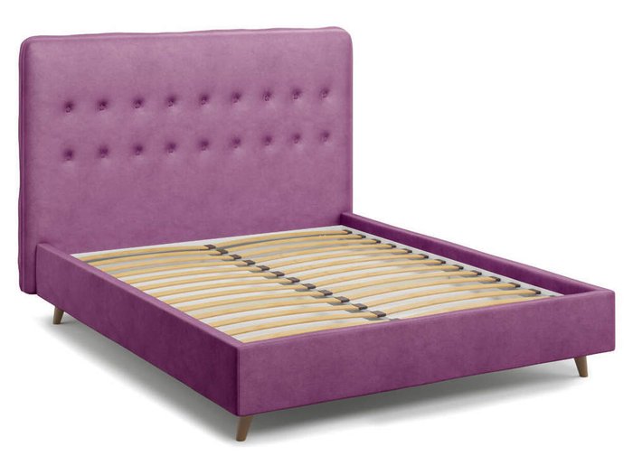 Кровать Bergamo фиолетового цвета 160х200 - купить Кровати для спальни по цене 40000.0