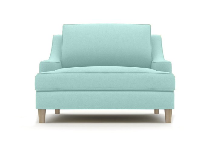 Кресло Encel мятного цвета - купить Интерьерные кресла по цене 27990.0
