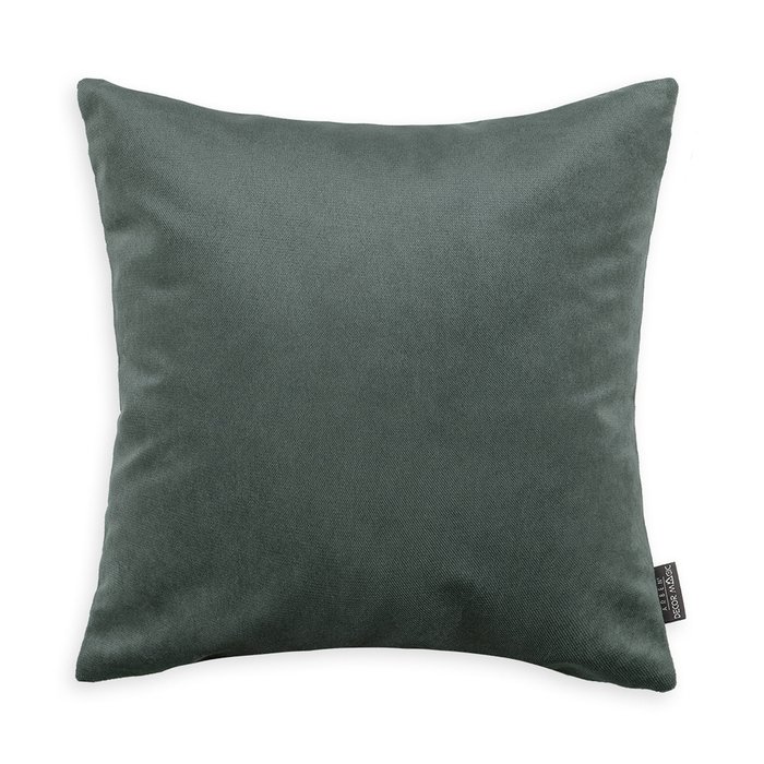 Декоративная подушка Lecco Mint цвета темный ментол