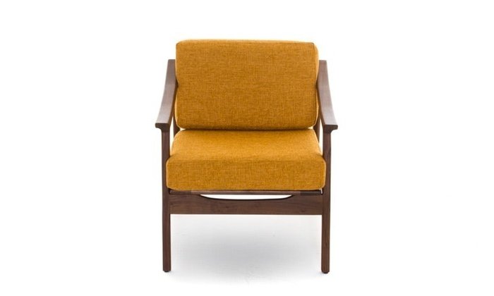 Кресло желтого цвета - купить Интерьерные кресла по цене 69900.0