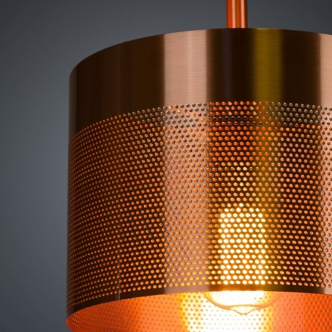 Подвесной светильник Grid медного цвета - лучшие Подвесные светильники в INMYROOM