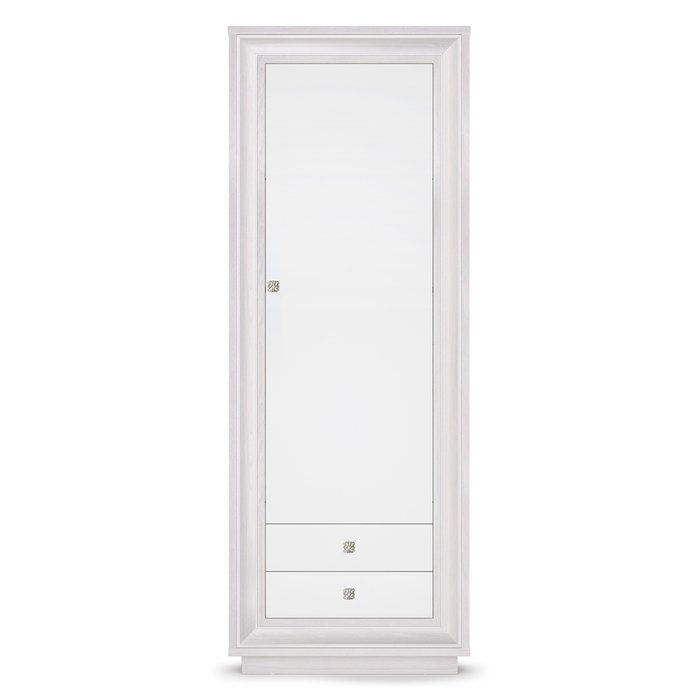 Шкаф Прато бежево-белого цвета - купить Шкафы распашные по цене 29540.0