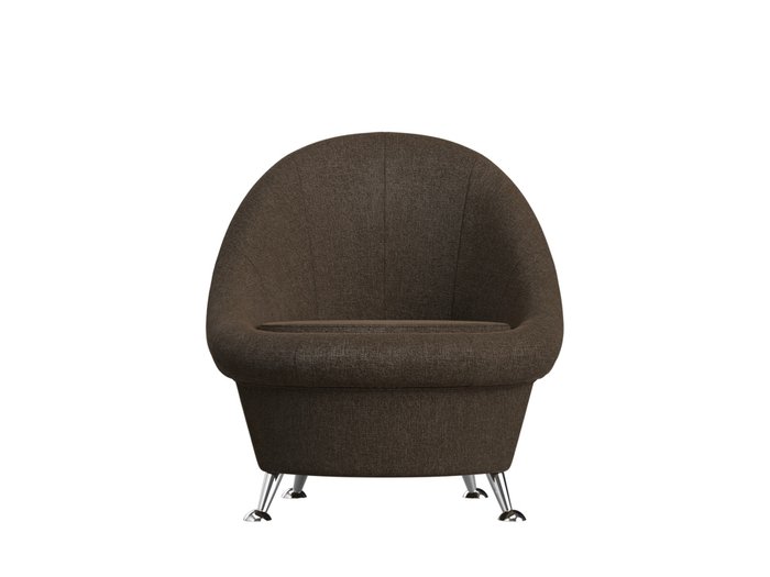 Кресло Амелия коричневого цвета - купить Интерьерные кресла по цене 19999.0