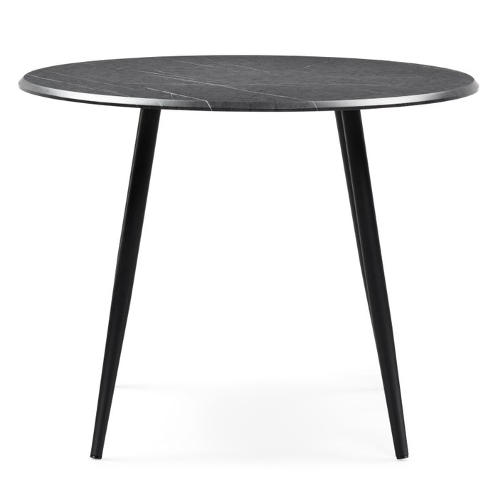 Обеденный стол Абилин 100 черного цвета - купить Обеденные столы по цене 7055.0