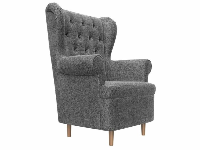 Кресло Торин Люкс серого цвета - лучшие Интерьерные кресла в INMYROOM