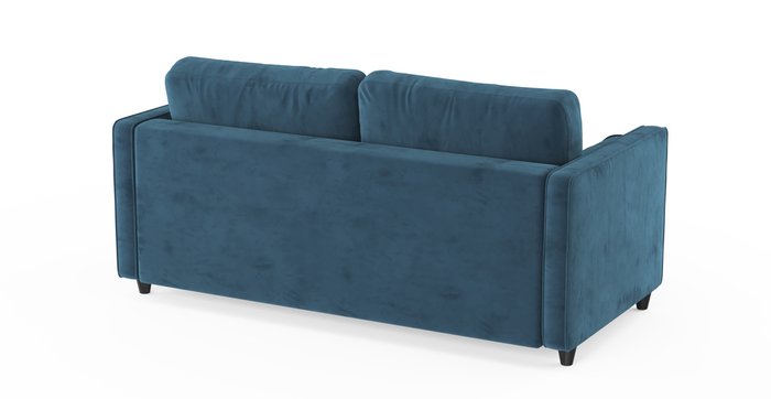 Трехместный раскладной диван Scott SFR  голубой - купить Прямые диваны по цене 86800.0