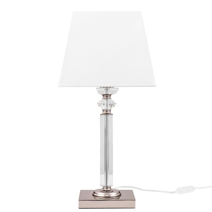 Настольная лампа Chandler с белым абажуром - купить Настольные лампы по цене 17280.0