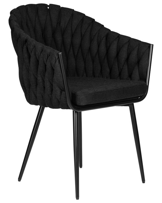 Стул обеденный Matilda черного цвета - купить Обеденные стулья по цене 13970.0