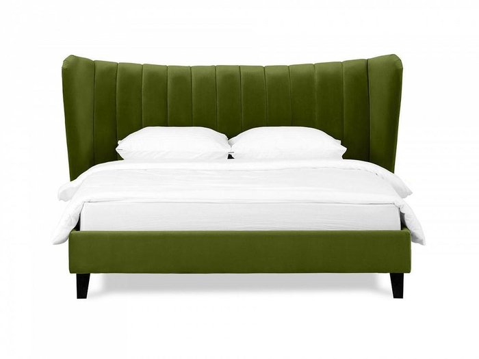 Кровать Queen Agata L 160х200 зеленого цвета - купить Кровати для спальни по цене 71640.0