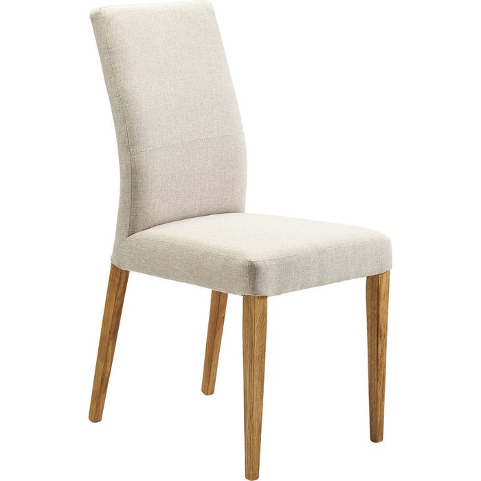 Стул мягкий Mara бежевого цвета - лучшие Обеденные стулья в INMYROOM